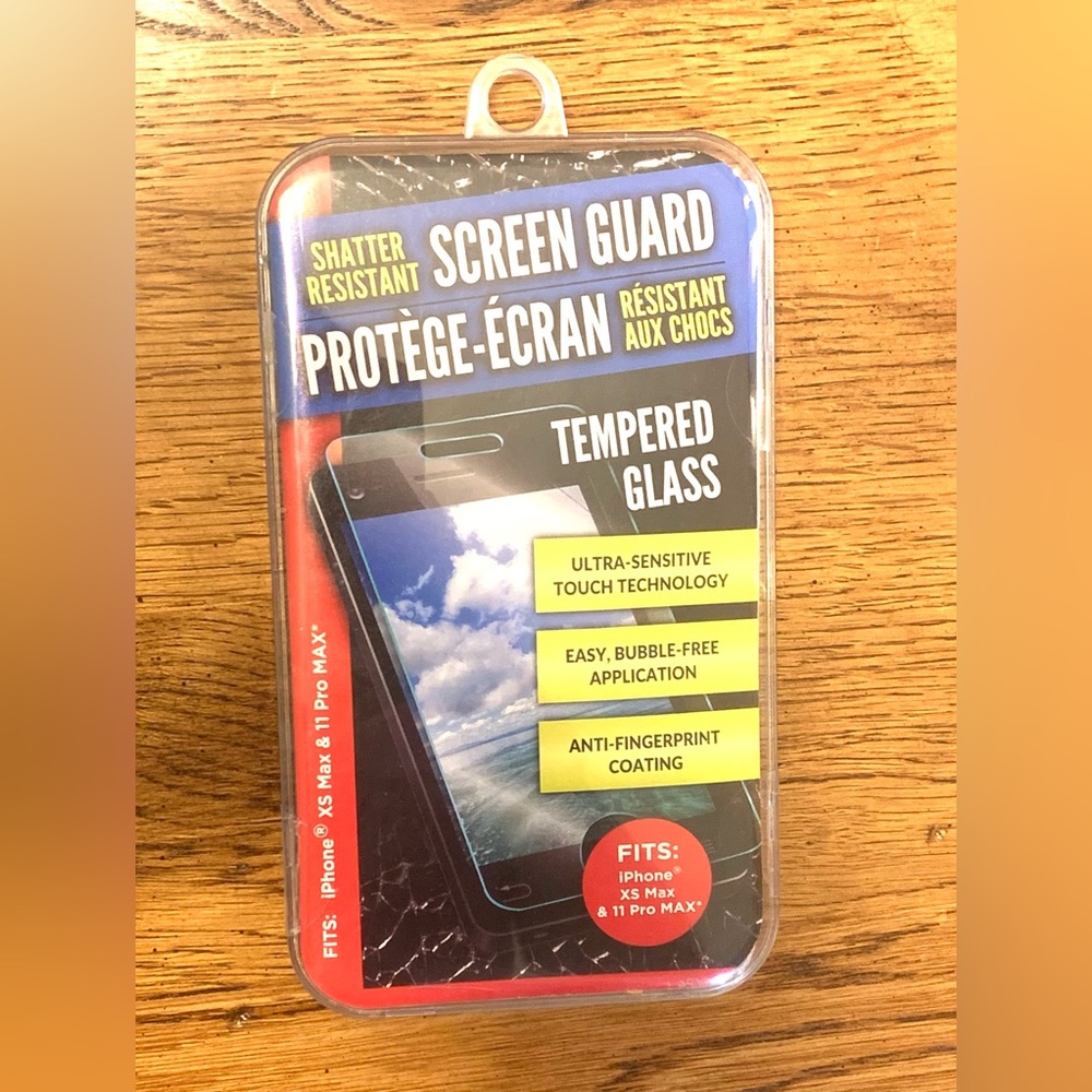 iPhone Screen Guard Shatter Resistant Tempered Glass Anti Fingerprint Brand New